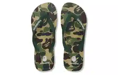 Havaianas x Bape Top Green