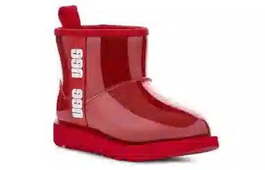 UGG Classic Clear Mini Samba Red