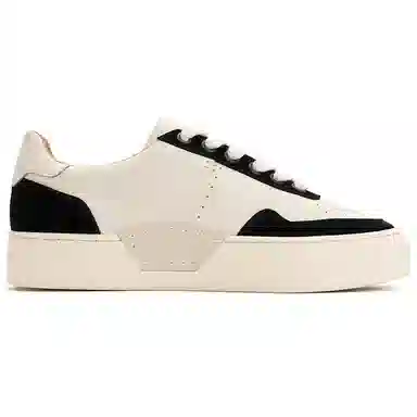 Foot Industry Tennis Trainer Black White