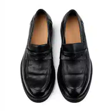 HANQIAORIJI Rebirth Series Black Loafers