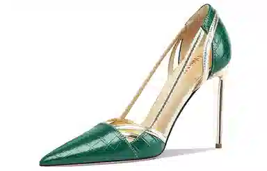 Lily Wei Pointed Toe Pump 10cm