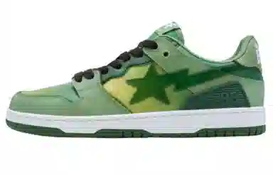 A BATHING APE SK8 White Green