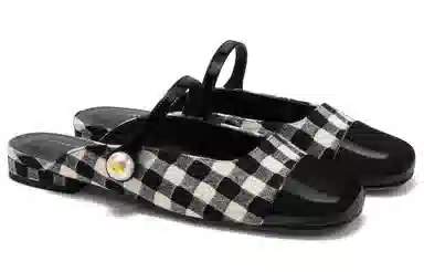 Charles & Keith PU Mules