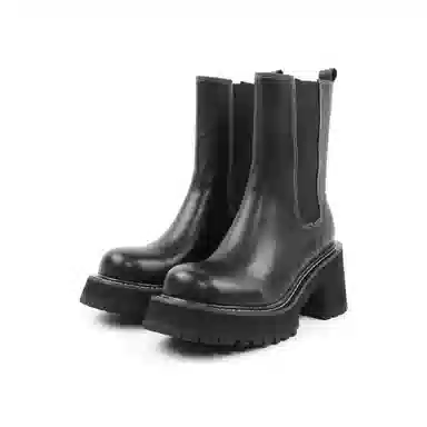 Asthershop Chelsea Boots Black