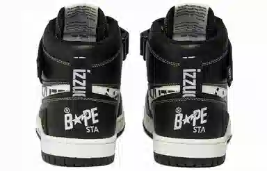 IZZUE x A BATHING APE STA Mid Black White