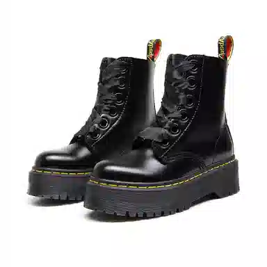 ApsdAa x VFTS Black Platform Boots