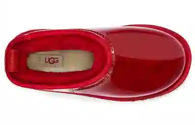 UGG Classic Clear Mini Samba Red