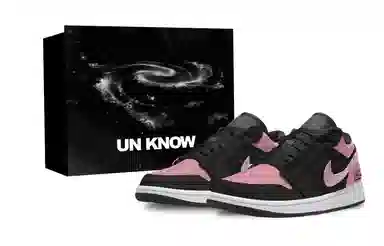 Jordan Air Jordan 1 Black Pink Toe