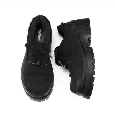 HANQIAORIJI Black Blood Series Derby Shoes