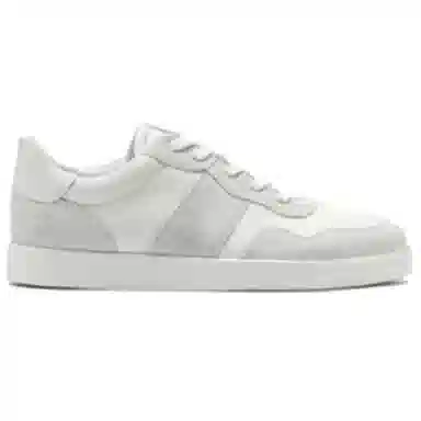 Ecco Low Top Sneakers Grey White