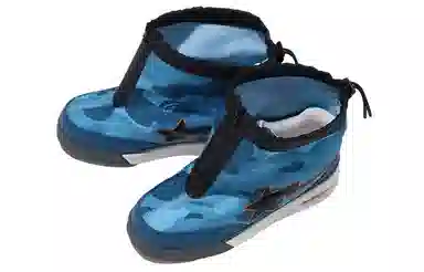 HONEYCOMB x A BATHING APE STA High-Top Blue