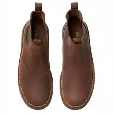 Clarks Chelsea Boots Brown