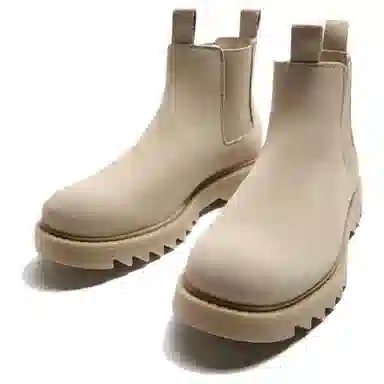 ZARA Chelsea Boots Beige