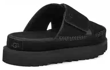 UGG Goldenstar Cross Slide Black