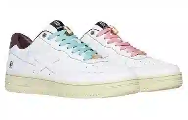 BAPE BLACK x A BATHING APE STA White