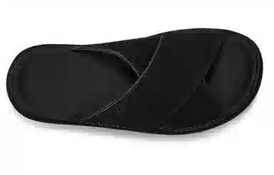 UGG Goldenstar Cross Slide Black