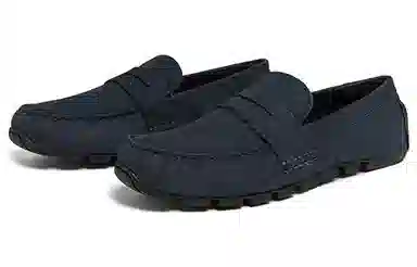 Clarks Navy Blue Slip-On