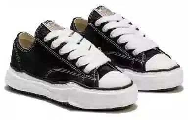 MIHARA YASUHIRO Og Sole Canvas Low Black