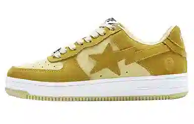 A BATHING APE STA Low Yellow