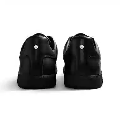 Thom Wills Black Retro Trainer