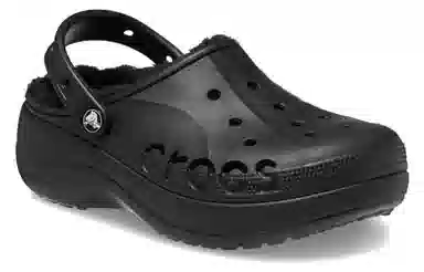 Crocs Cloud Warm Lined Clogs Black