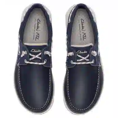 Clarks Boat Shoes Blue