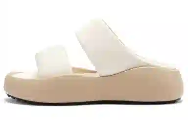 C°BANNER PU Slide Sandals Beige