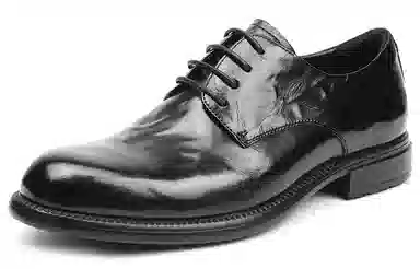 Satchi Classic Leather Dress Shoes Black