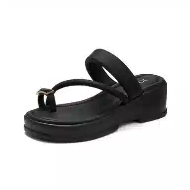 卓诗尼 合成革 百搭时尚 沙滩凉鞋 女款