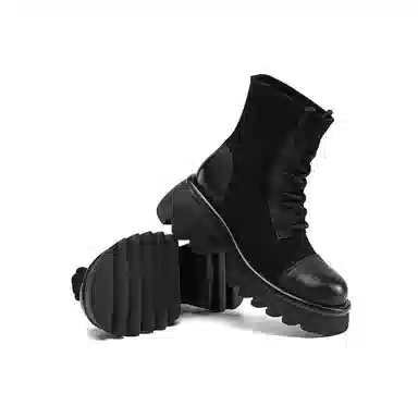 EBLAN Short Boots Black