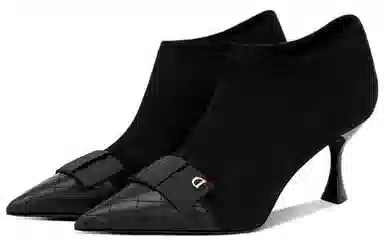 Jessica Sophia Fashion Ankle Boots Black