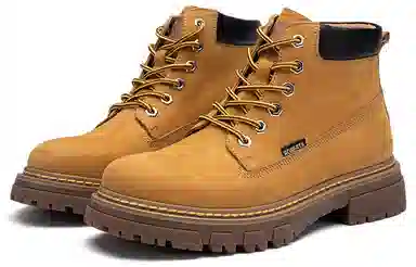 Roberta Di Camerino Classic Yellow Hiking Boots