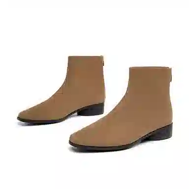 EBLAN Ankle Boots Khaki