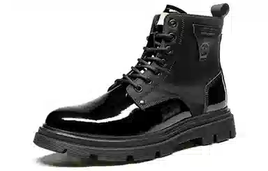 LEAVELAND Martin Boots Black