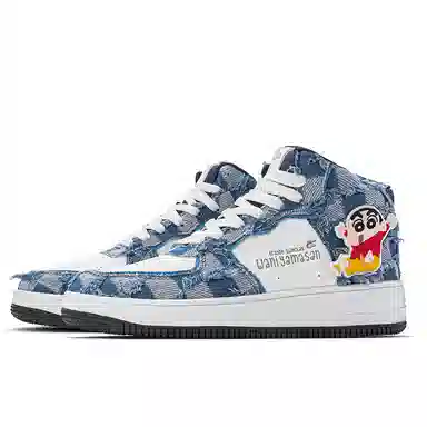 Crayon Shinchan High-Top Sneakers