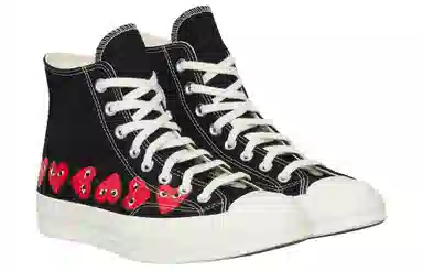 Converse x CDG Play Chuck 70 Hi Multi Heart