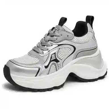 他她 时尚潮流舒适厚底百搭通勤 低帮 老爹鞋 女款