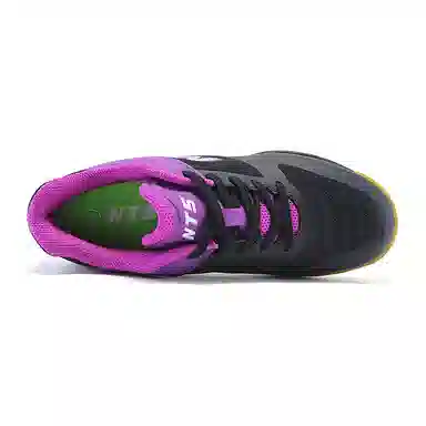 Lin Feng Tennis Shoes Black Purple