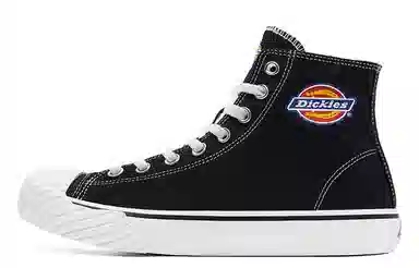 Dickies High Top Canvas Sneakers Black