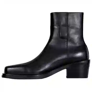 Terra Incognita Square Toe Boots Black