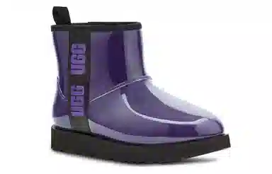 UGG Classic Clear Mini Black Purple