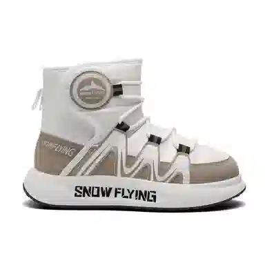 SNOW FLYING