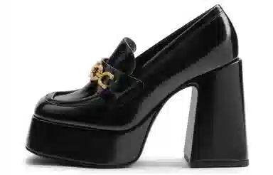 Charles & Keith Retro Block Heel Pumps