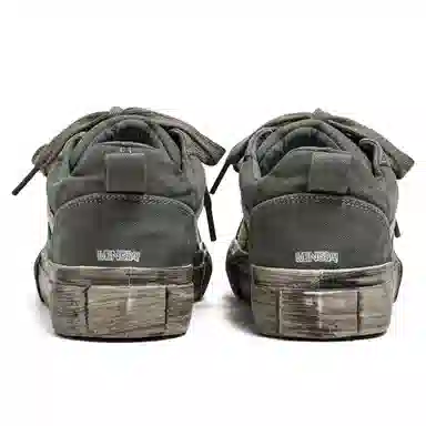 Mengsai Low Canvas Sneakers