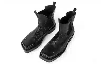 Huànxiàngzhě Chelsea Boots Black