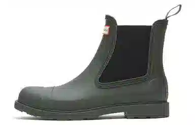 Hunter Chelsea Boot Olive Green