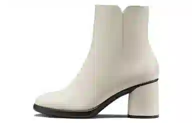 Ecco Short Boots White
