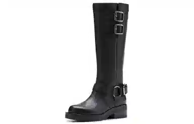Clarks High Boots Black