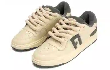 FOOT INDUSTRY Retro Low White Grey