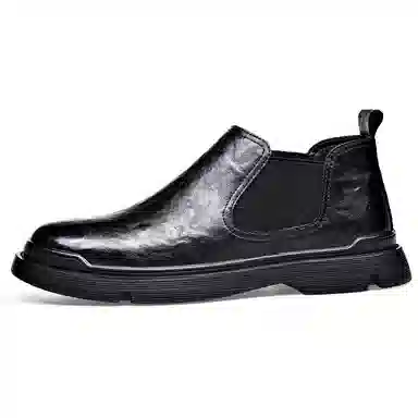 Romon Chelsea Boots Black